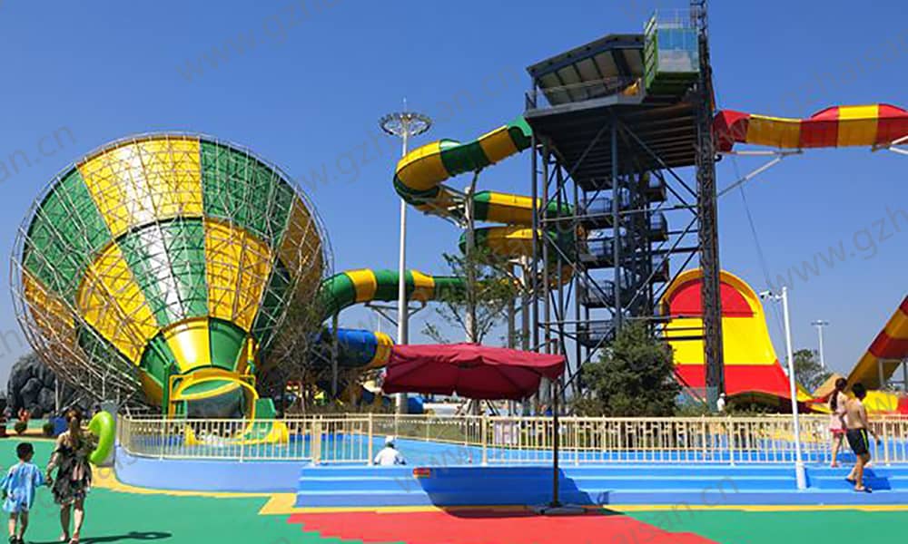 黑龙江哈尔滨美丽岛大喇叭、冲天回旋