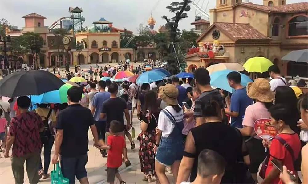 jinnianhui今年会游乐参与打造的欢乐海岸PLUS三天迎客超16万人！