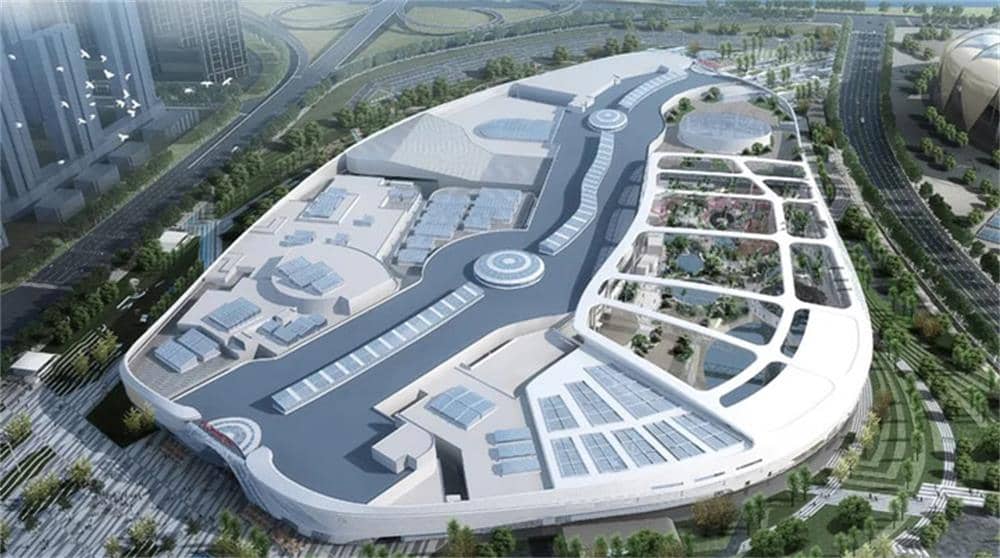 百分之百国产设备的兰州万达水上乐园建设全面提速