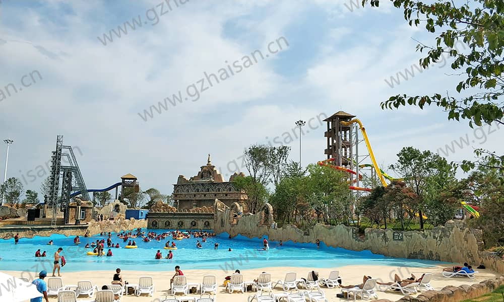 辽宁葫芦岛欢乐龙湾温泉水乐园海浪池 辽宁葫芦岛欢乐龙湾温泉水乐园海浪池
