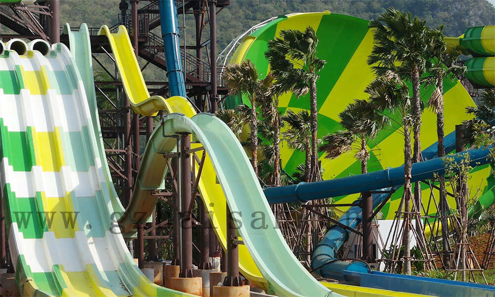 如何在设计中考虑水上乐园的可持续发展？