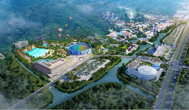 浙南闽北大型旅游综合体——温州乐园三期水世界设备调试验收倒计时 浙南闽北大型旅游综合体——温州乐园三期水世界设备调试验收倒计时